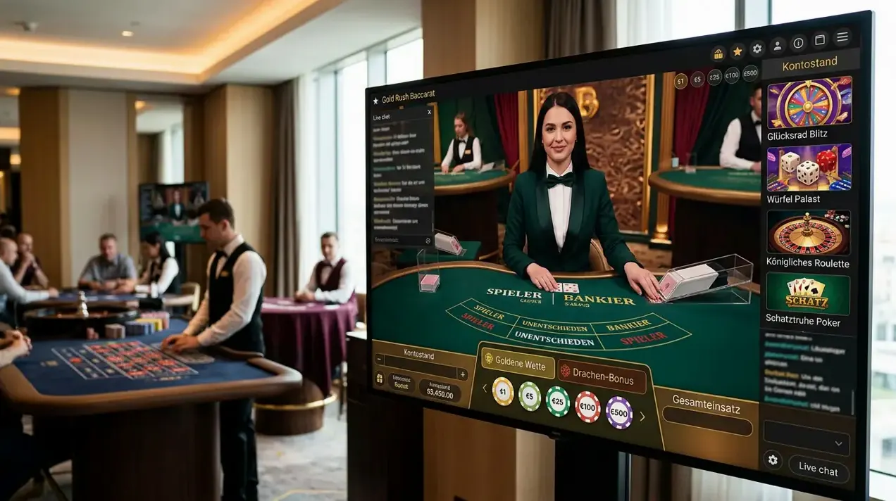 Live Casino — Auswahl bei 1Win