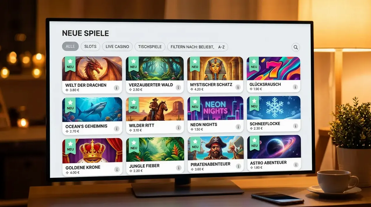 Neue Veröffentlichungen bei 1Win